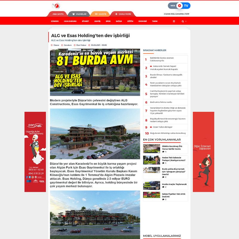 ALG ve Esas Holding'ten dev işbirliği 