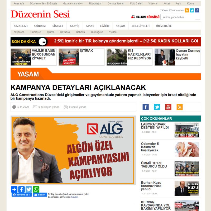 KAMPANYA DETAYLARI AÇIKLANACAK 