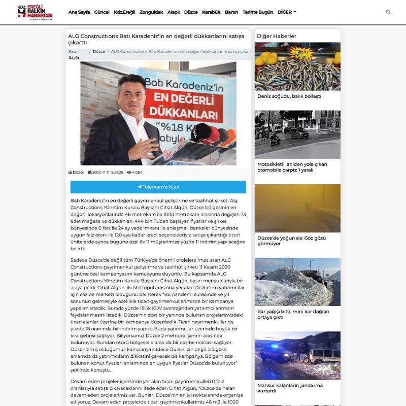 Batı Karadeniz’in en değerli dükkanlarını satışa çıkarttı