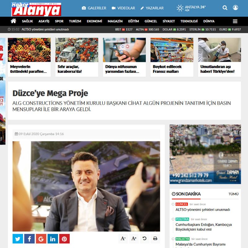 Düzce’ye Mega Proje