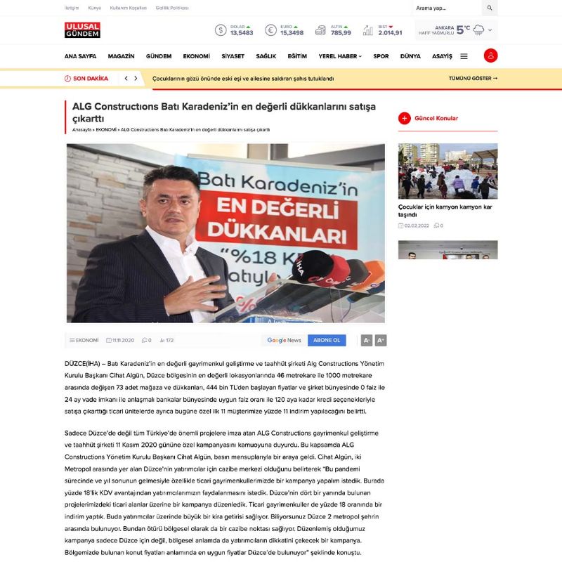 Batı Karadeniz'in en değerli dükkanlarını satışa çıkarttı 