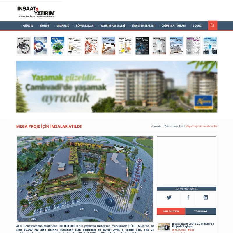 Mega Proje İçin İmzalar Atıldı! 