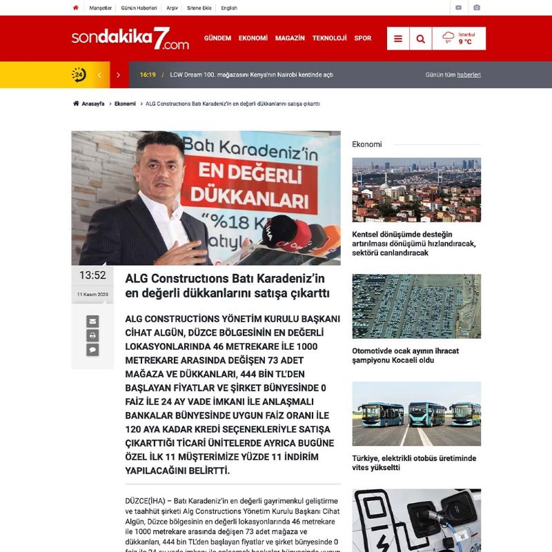 Batı Karadeniz'in en değerli dükkanlarını satışa çıkarttı 
