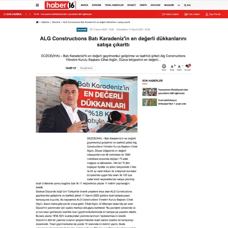 Batı Karadeniz'in en değerli dükkanlarını satışa çıkarttı 