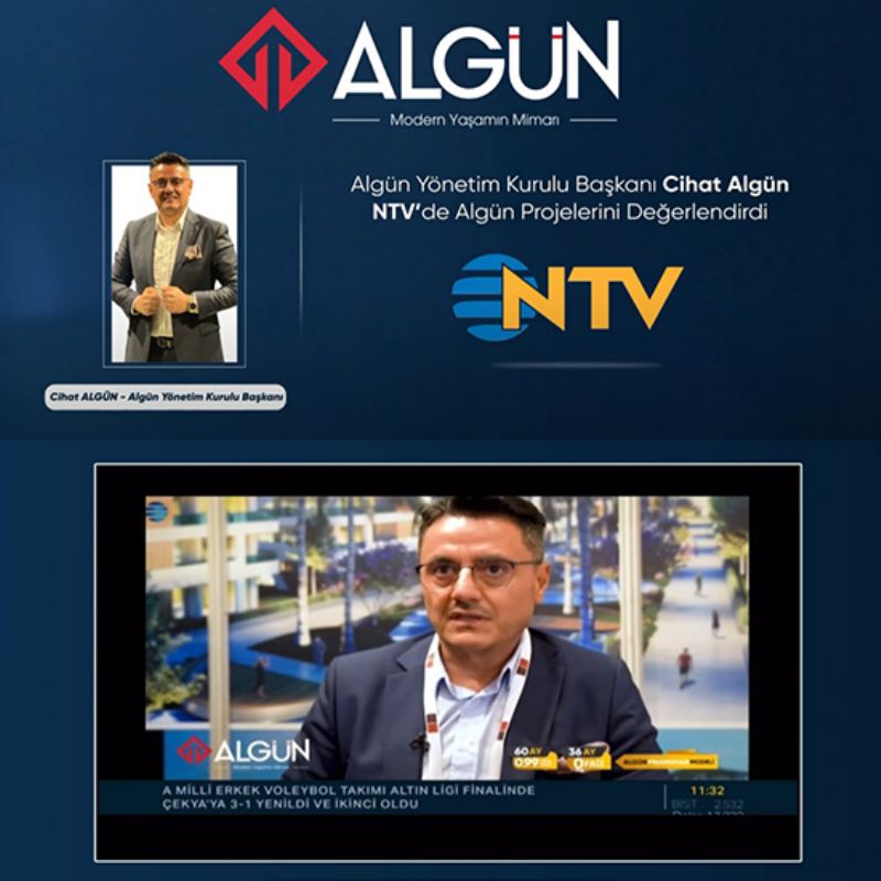 Algün Yönetim Kurulu Başkanımız Cihat Algün, FOX TV'de Gayrimenkul Sektörünü Değerlendirdi!